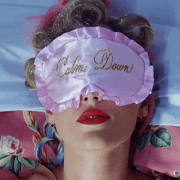 Taylor Swift “Calm Down” Sleep Mask (Fan Made) - Picture 3 of 3